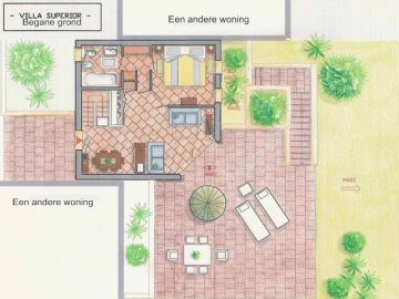 villa superior begane grond - kaart sardinie vakantiehuis.jpg