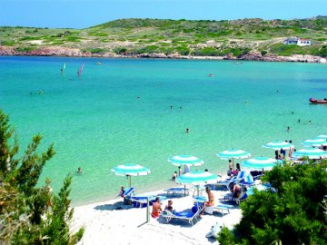 Strand - Hotel La Marinedda in Isola Rossa - Sardinië