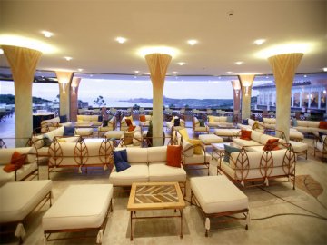 Lounge - Hotel La Marinedda in Isola Rossa - Sardinië