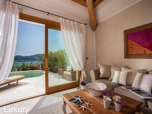 Luxury room met zwembad - Hotel Villa del Golfo - Sardinie  (4)