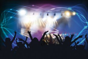 Disco DJ Concert (Canvas)
