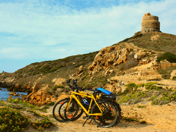 Radfahren in der Region Oristano, West-Sardinien