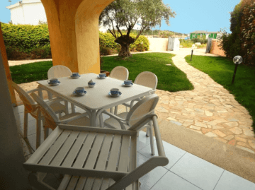Strand-Ferienhaus Villa Bados Beach in Pittulongu - Olbia, Sardinien