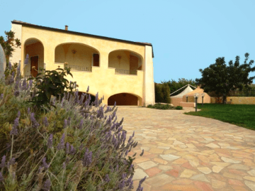 Strand-Ferienhaus Villa Bados Beach in Pittulongu - Olbia, Sardinien