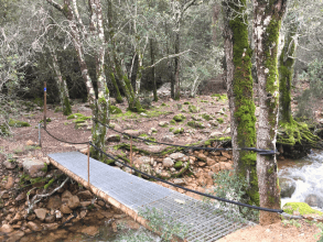Trekkingtour zum Wasserfall von Piscina Irgas bei Villacidro