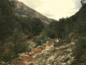 Trekkingtour zum Wasserfall von Piscina Irgas bei Villacidro