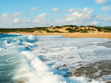 Costa Verde Sardinien - Dünenlandschaft und einsamer Strand